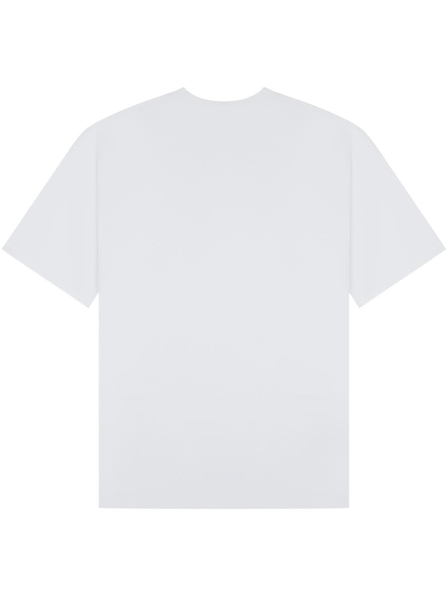 Ringspun 220 Oversize Extended Neck T — White