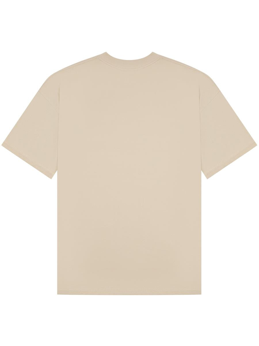 Ringspun Core 150 Oversize Extended Neck Tall T — Sand