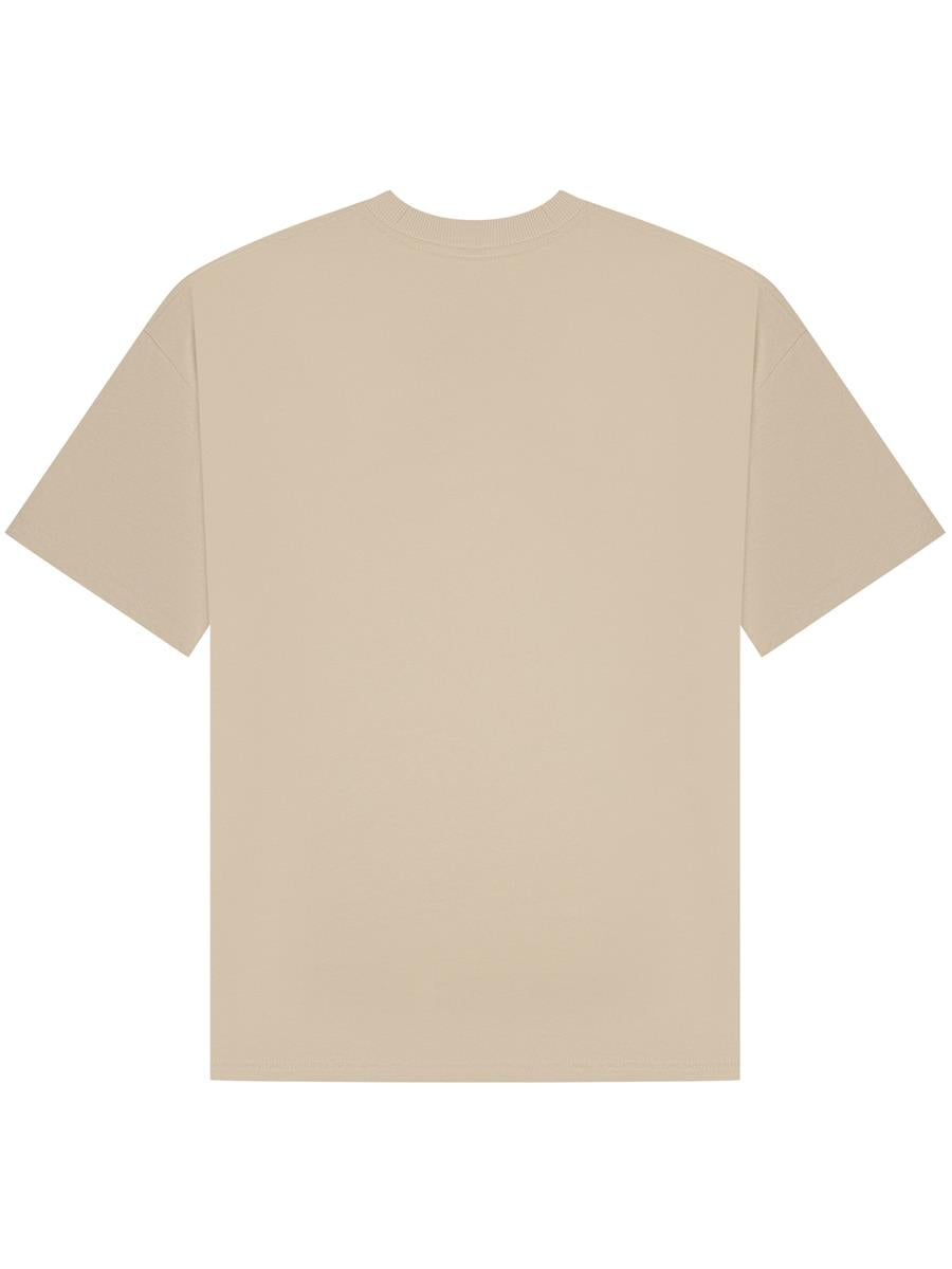 Ringspun Core 150 Oversize Extended Neck T — Sand