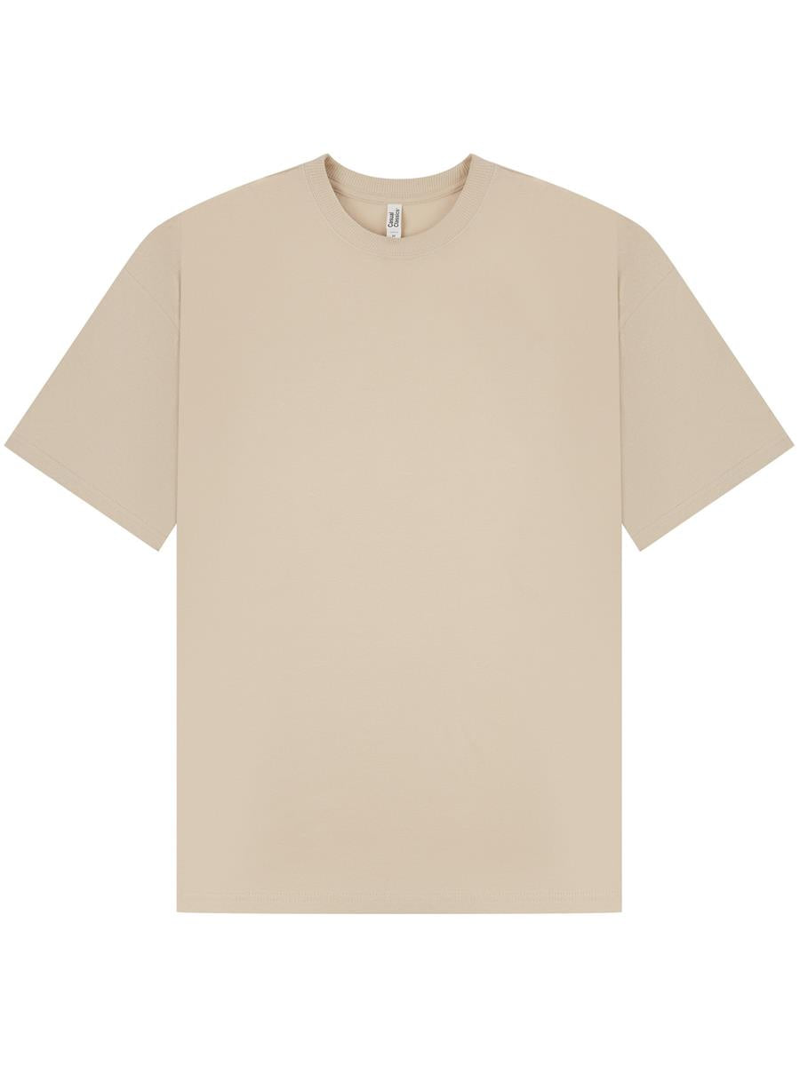 Casual Core Ringspun 150 Oversize Tee — Sand