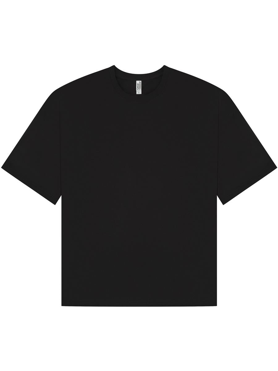 Ringspun Core 150 Boxy Oversize Tall T — Black