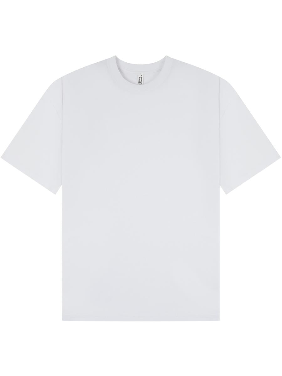 Casual Core Ringspun 150 Oversize Tee — White