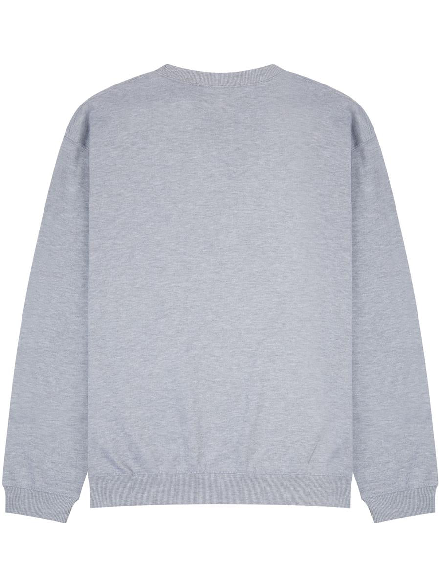 Premium Combed 280 Oversize Sweat — Heather Grey