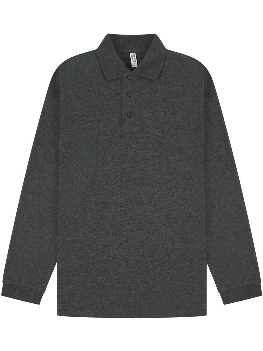 Classic Ringspun 190 Regular Fit L/S Polo Adult