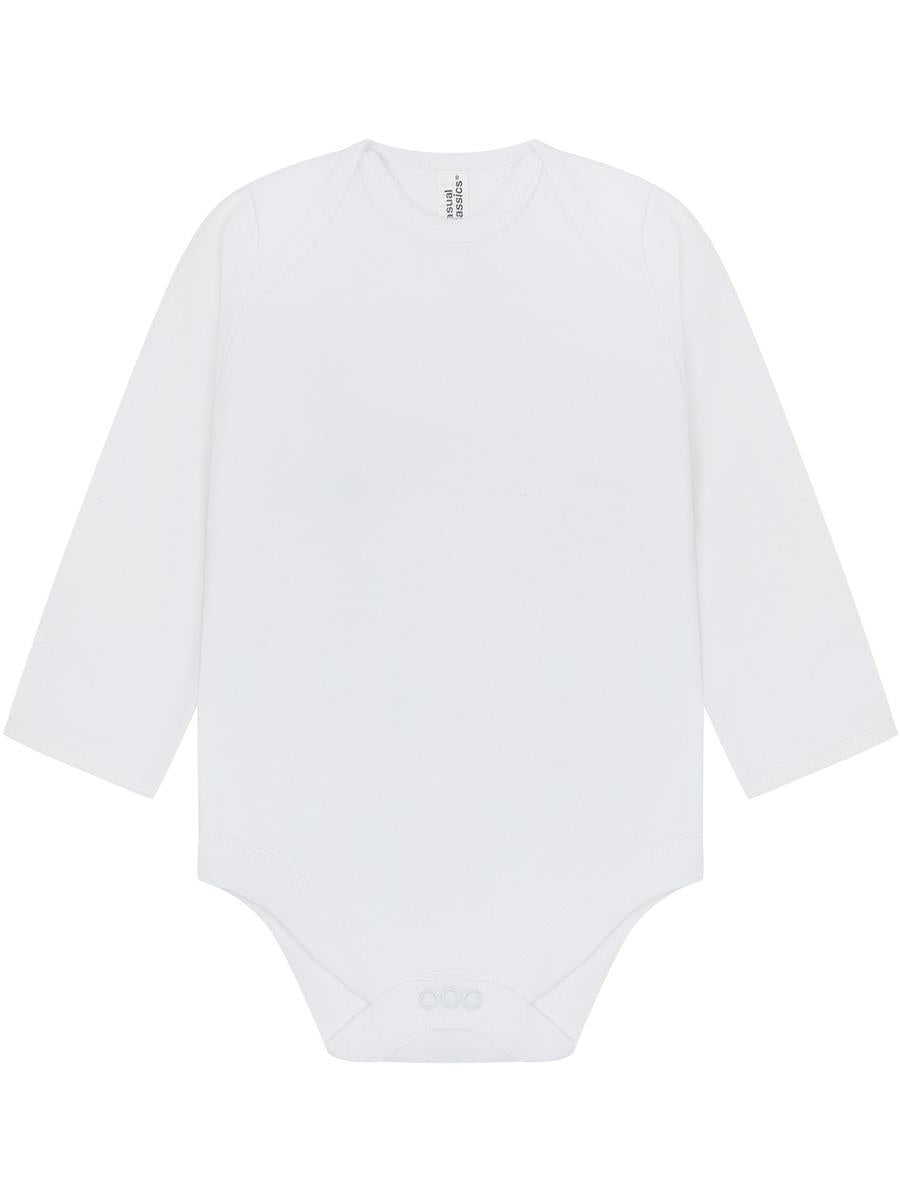 Baby L/S Body Suit — White