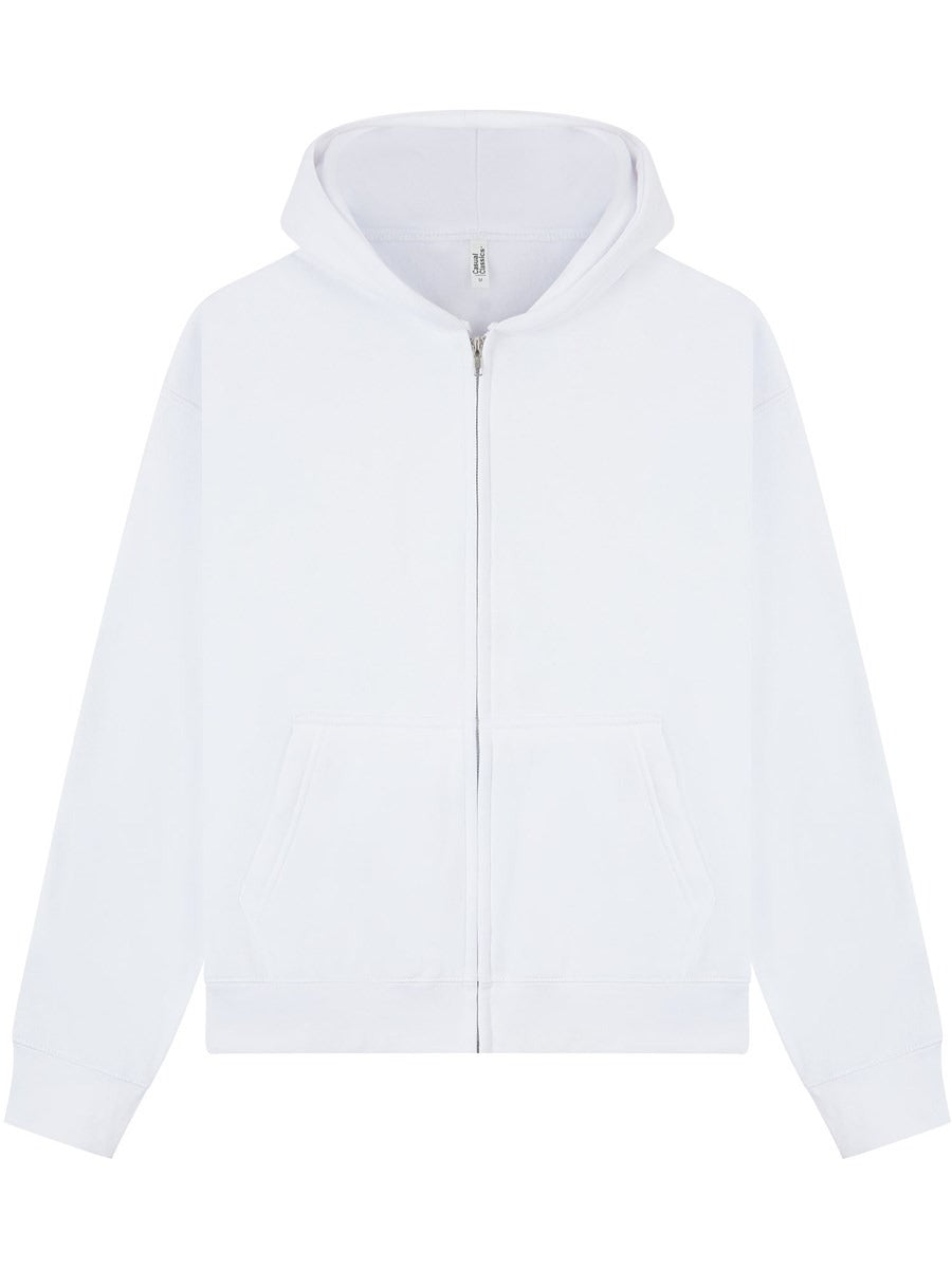 Premium Combed 330 Boxy Oversize Fit Zip Hood Adult
