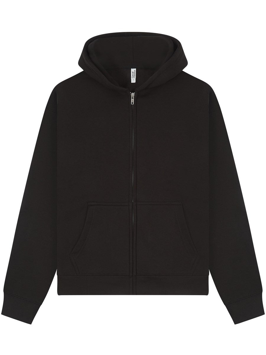 Premium Combed 330 Boxy Oversize Fit Zip Hood Adult