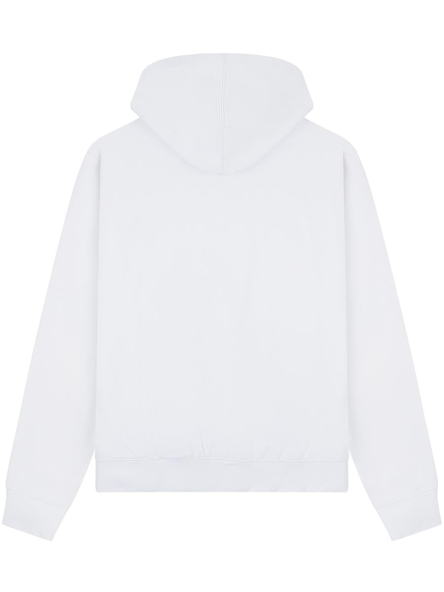 Premium Combed 330 Oversize Hood — White