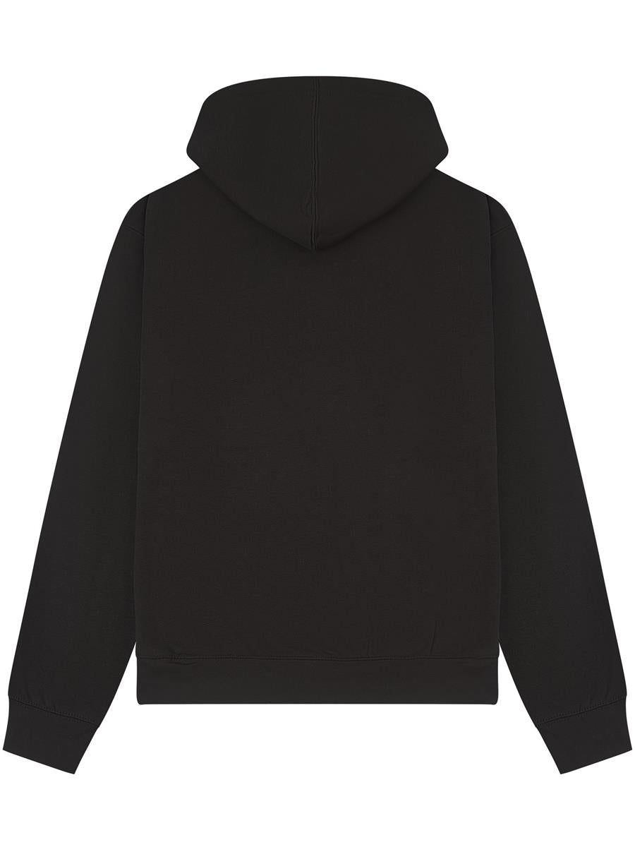 Premium Combed 330 Oversize Hood — Black