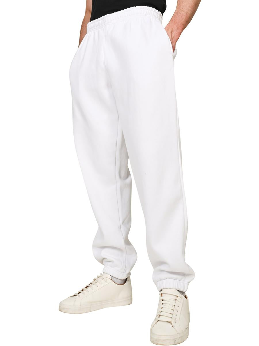 Premium Combed 330 Oversize Jogpants Regular — White