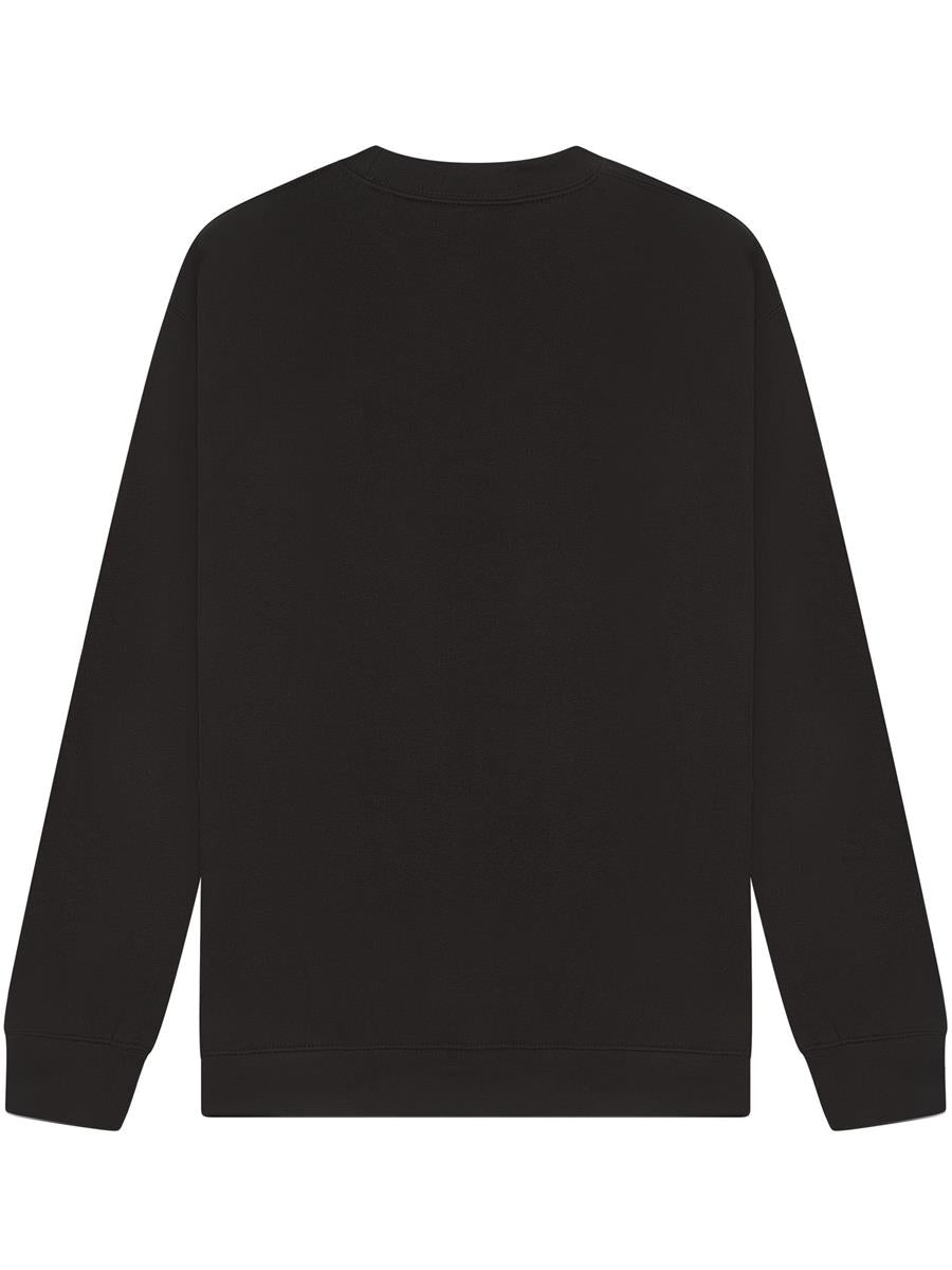 Premium Combed 330 Oversized Extended Neck Sweat — Black