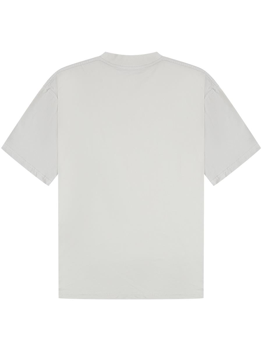 Ringspun Combed 180 Oversize Extended Neck T — Lunar Grey