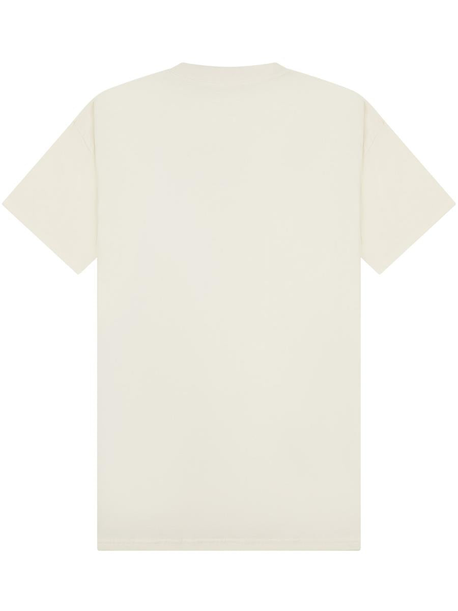 Ringspun Combed 180 Oversize Extended Neck Tall T — Ecru