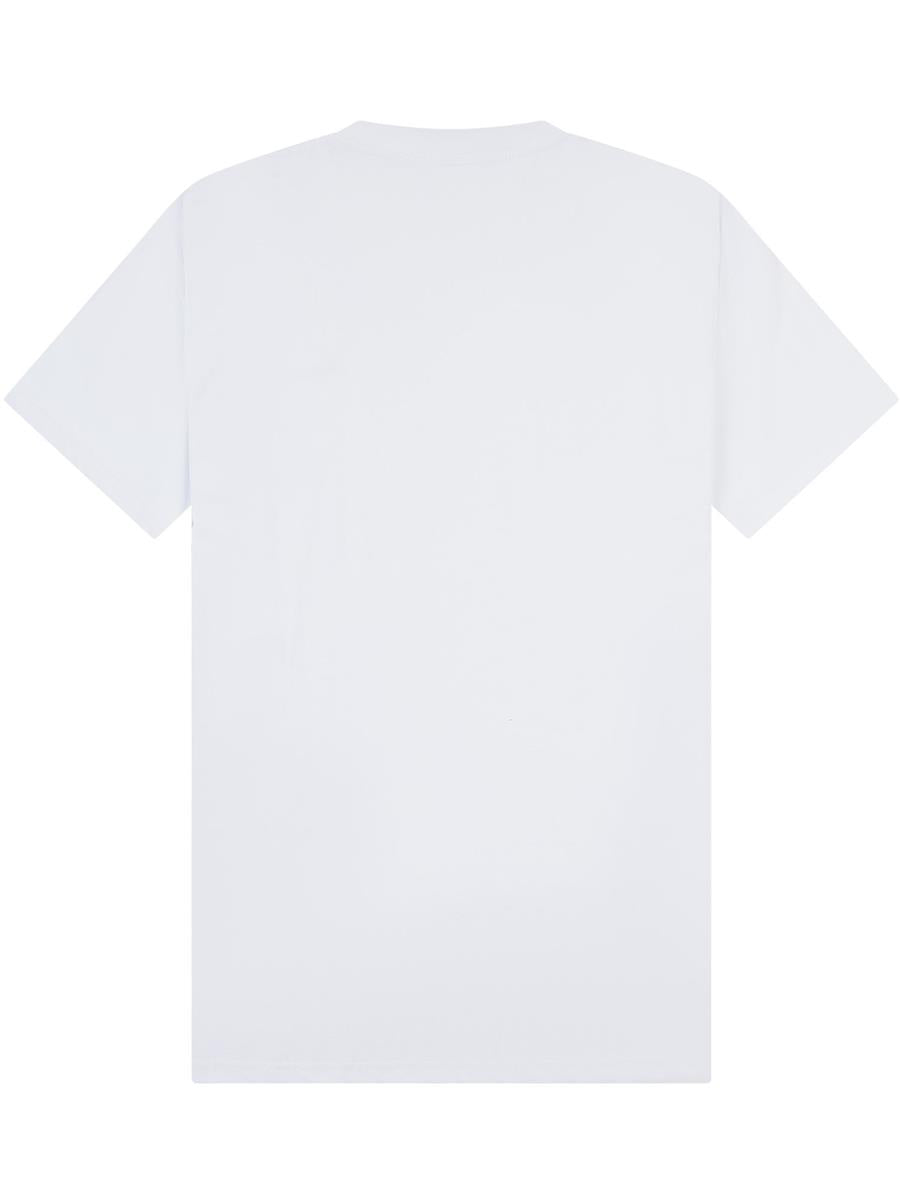 Ringspun Combed 180 Oversize Extended Neck Tall T — White