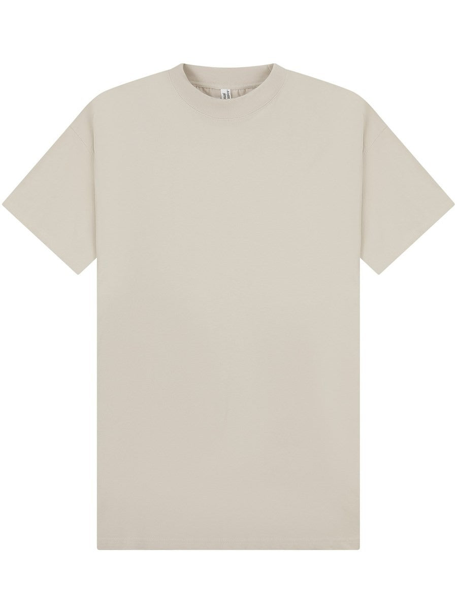 Premium Combed 220 Oversize Fit Extended Neck Tee Tall Adult