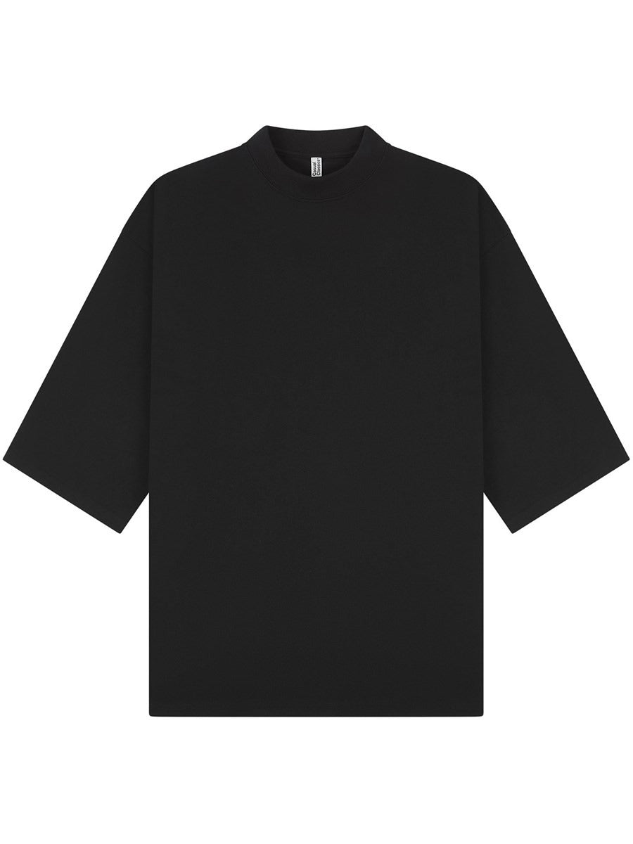Premium Combed 220 Oversize Fit Extended Neck Half Sleeve Tee Tall Adult