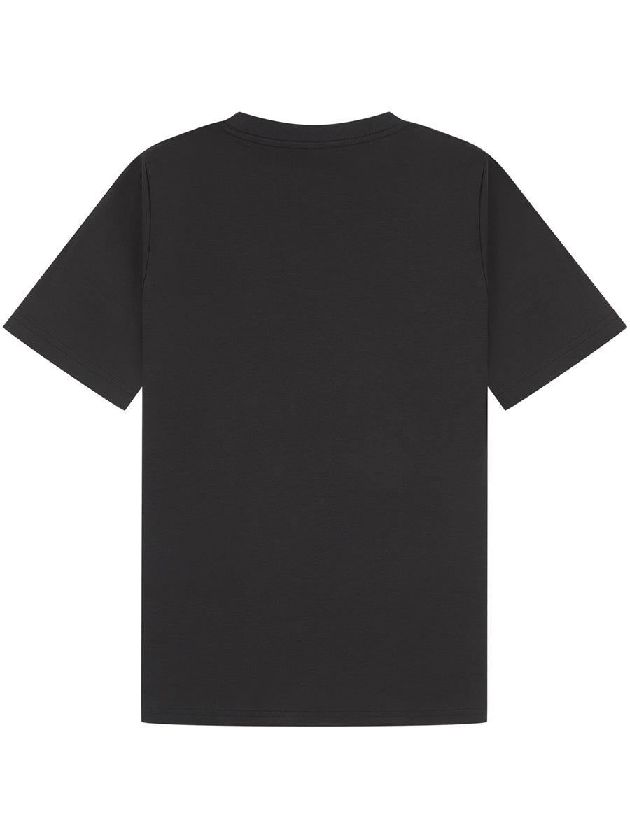 Ringspun Combed 240 Slim Interlock T — Black