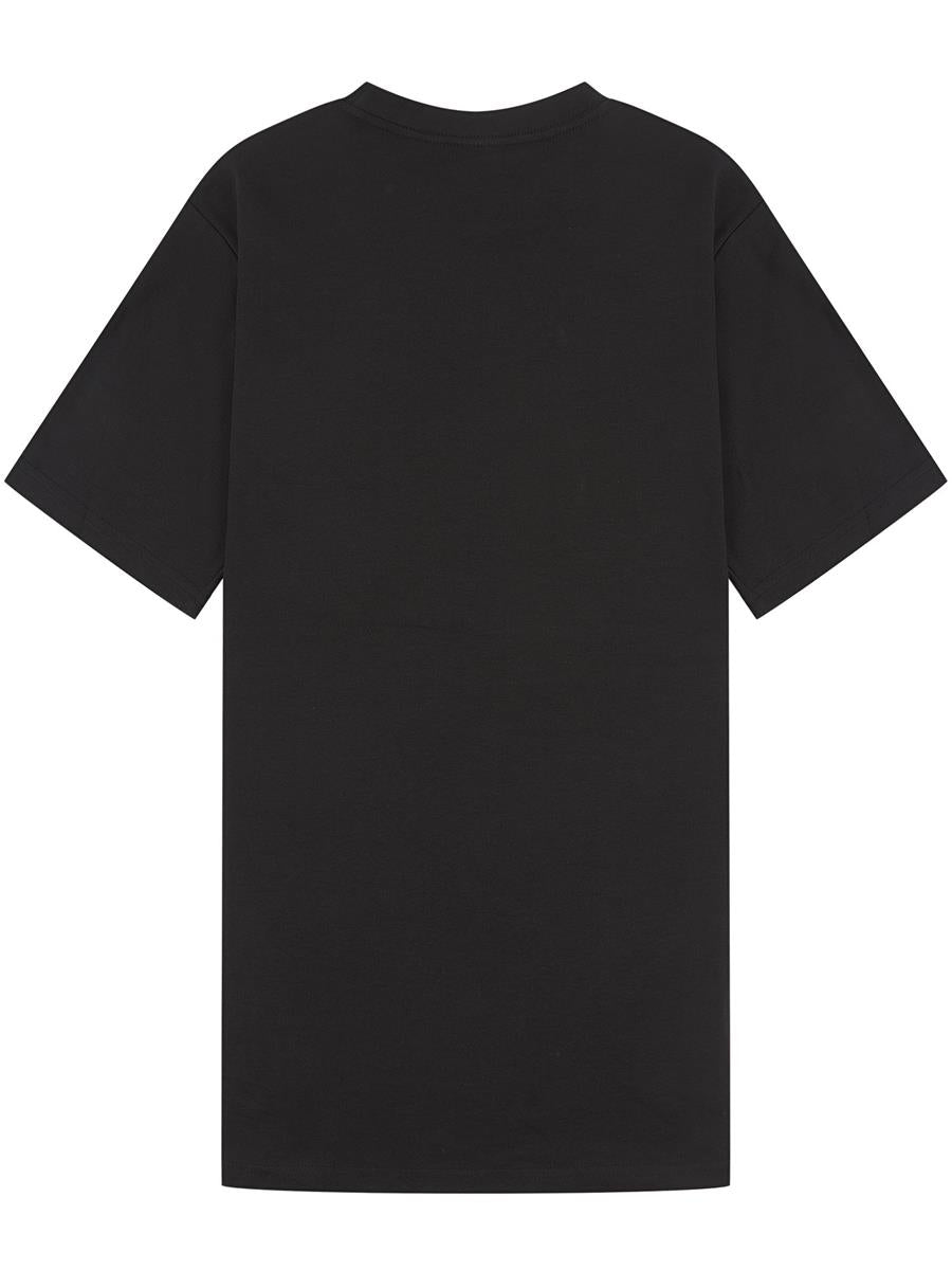 Ringspun Combed 240 Slim Interlock Tall T — Black