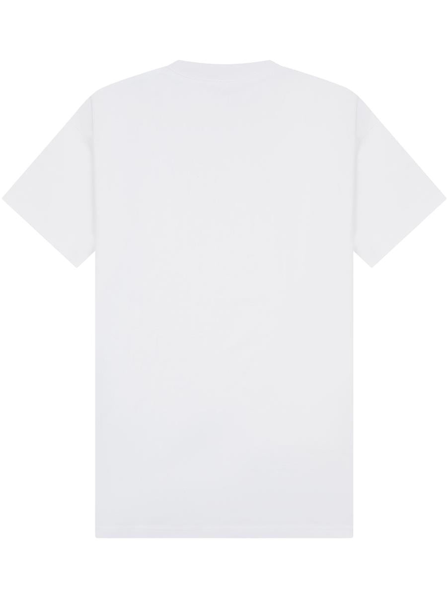 Supreme Organic Combed 350 Oversize Extended Neck T — White