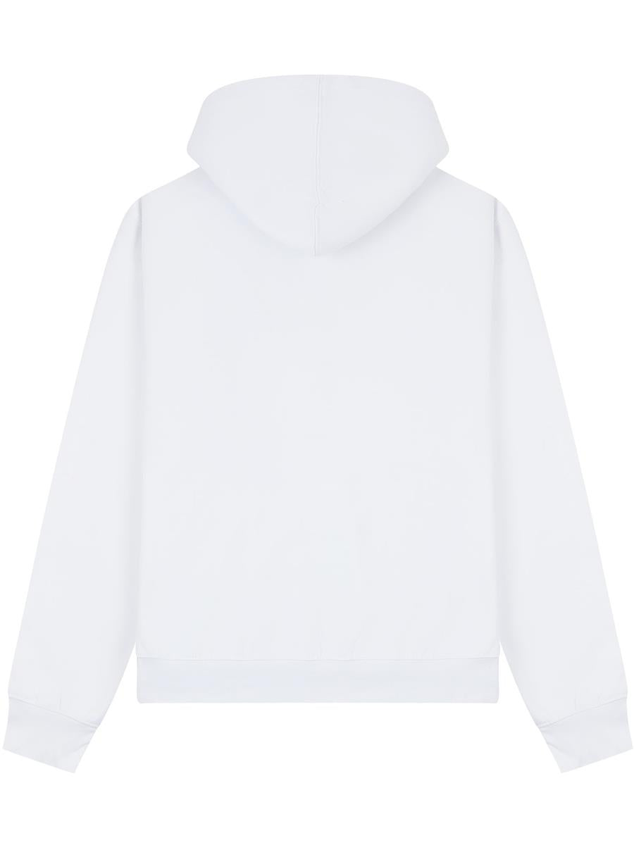 Premium Combed 330 Oversize Hood Tall — White