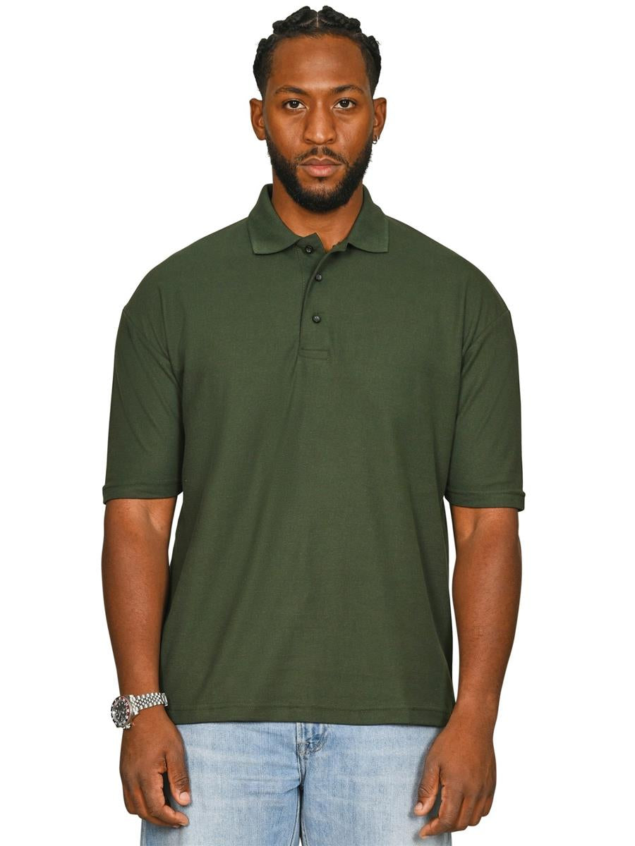 Pique Polo 190gm — Forest Green