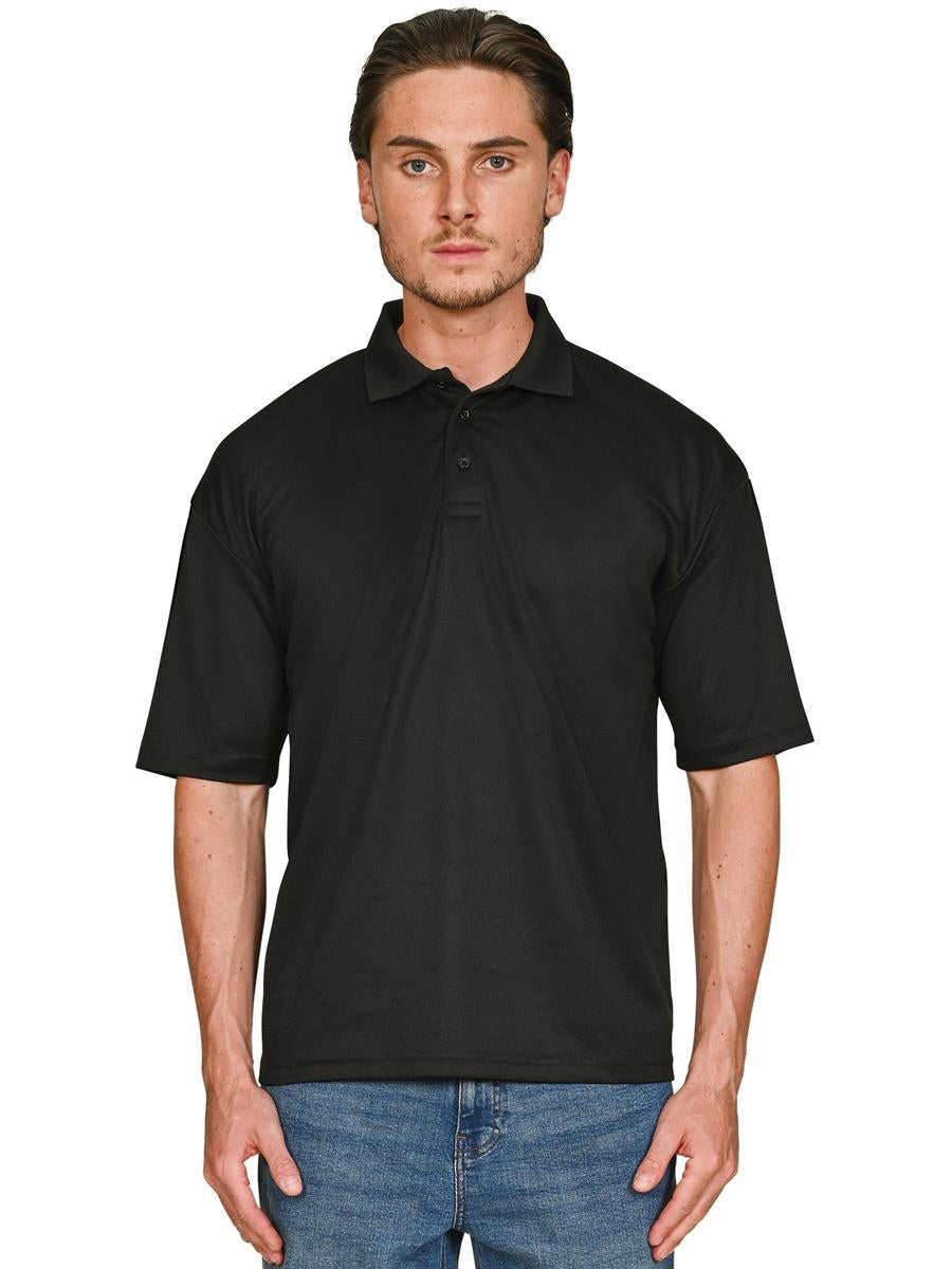 Original Tech Pique Polo — Black