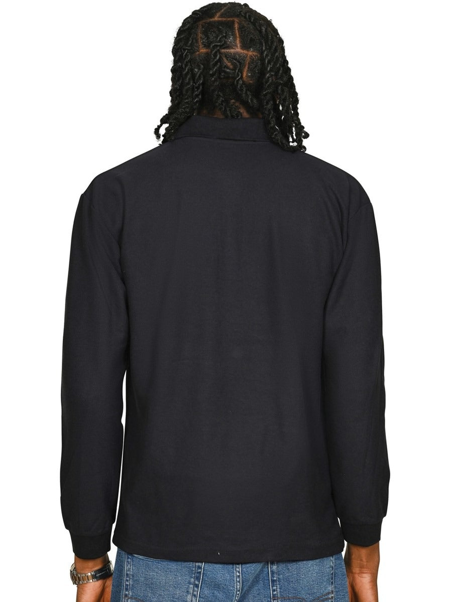 Classic Ringspun 190 Regular Fit L/S Polo Adult