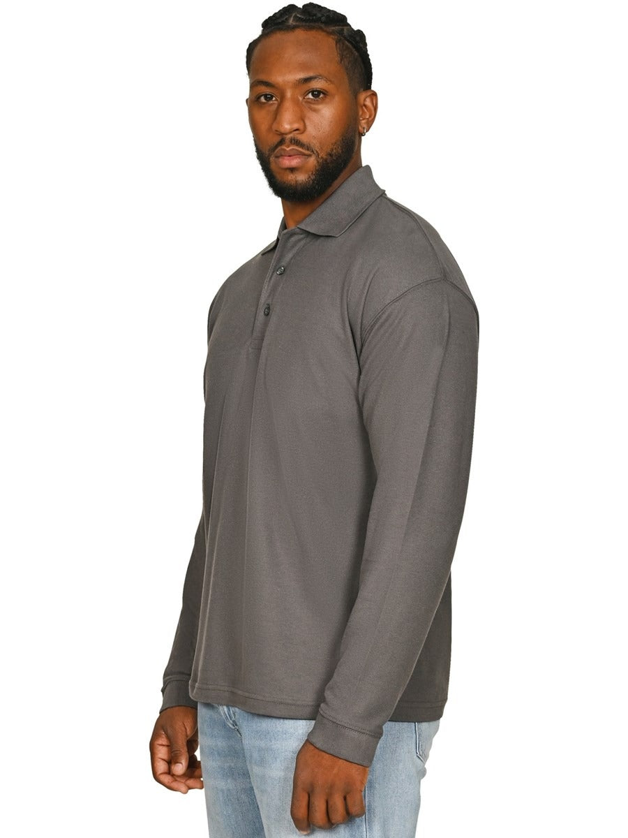 Classic Ringspun 190 Regular Fit L/S Polo Adult