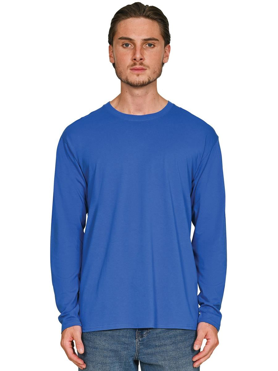 Ringspun Longsleeve T-Shirt 150 — Royal