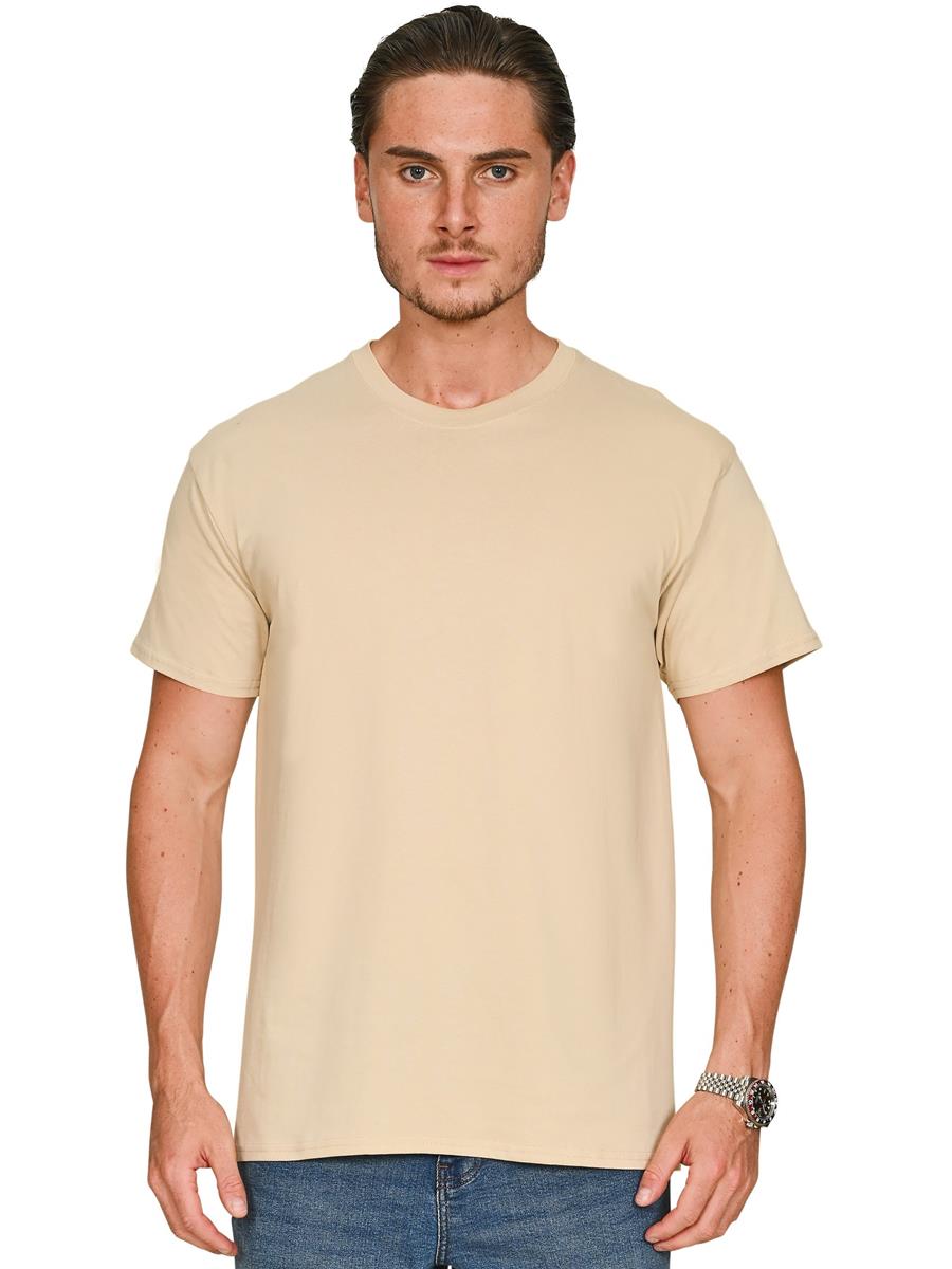 Premium Ringspun T-Shirt 180 — Sand