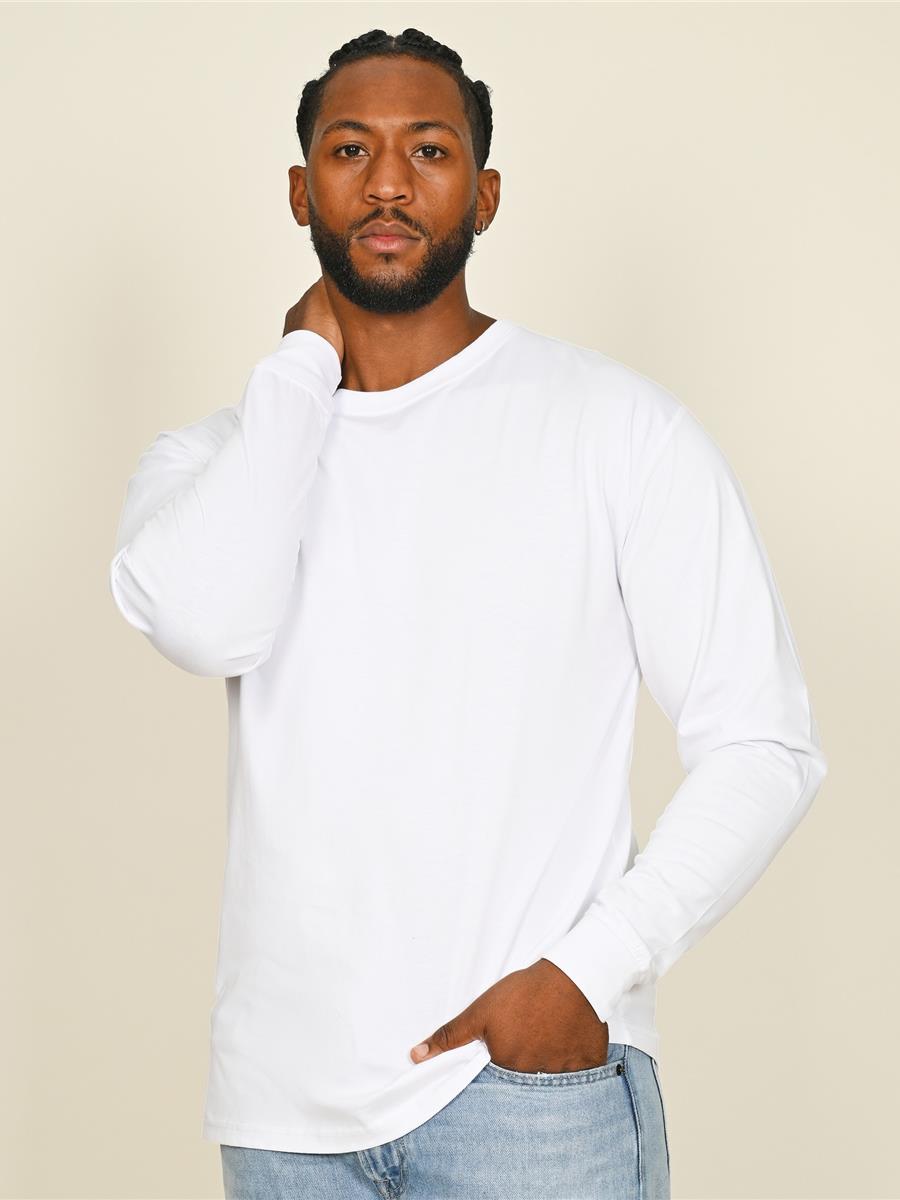 Supreme Combed Ringspun Organic 220 Long Sleeve T