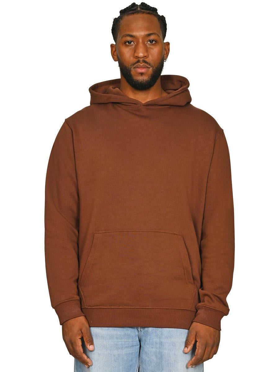 Premium Combed 280 Core Hood — Chocolate