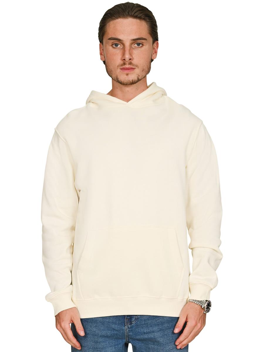 Premium Combed 280 Core Hood — Ecru