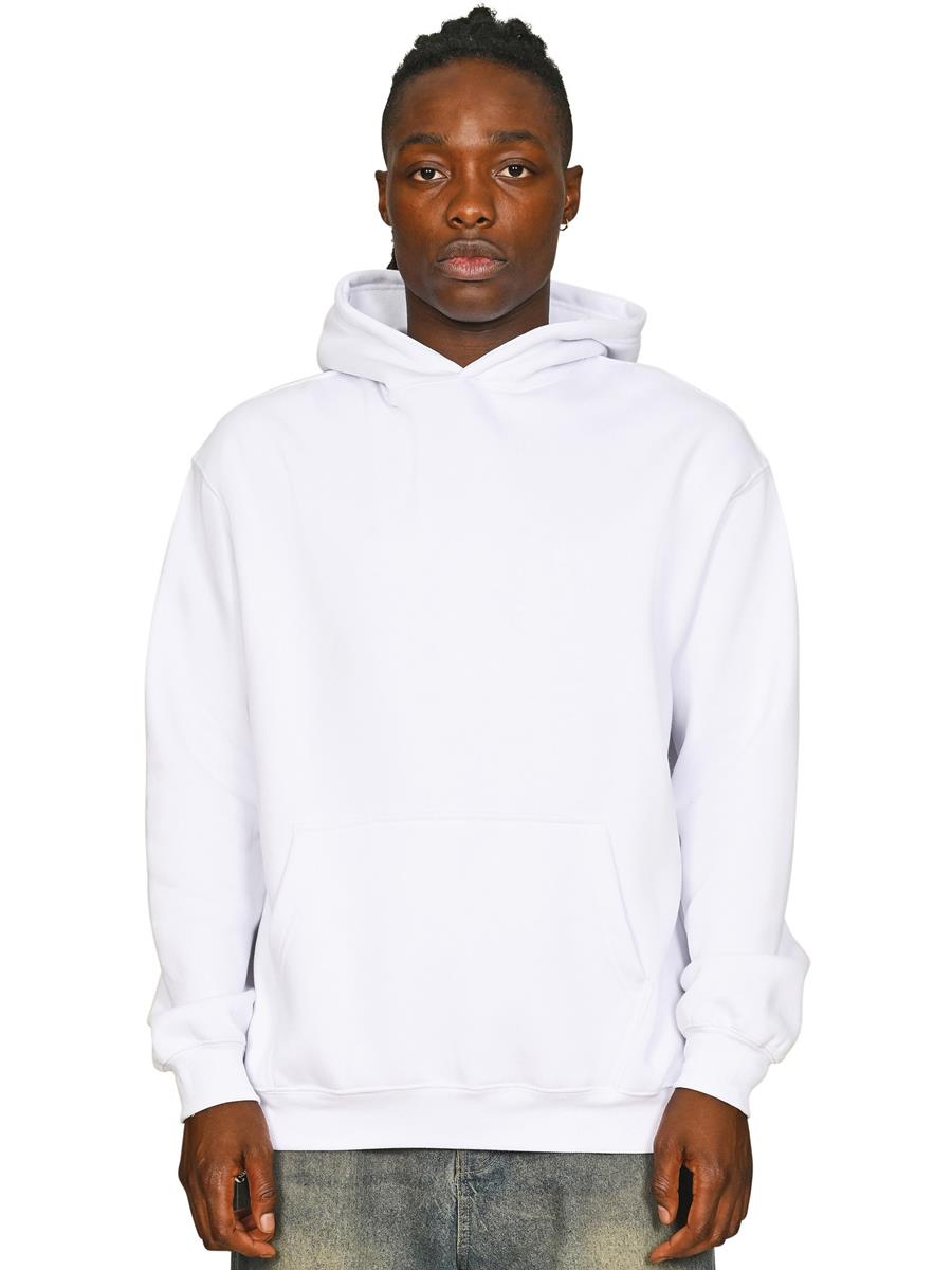 Premium Combed 280 Core Hood — White