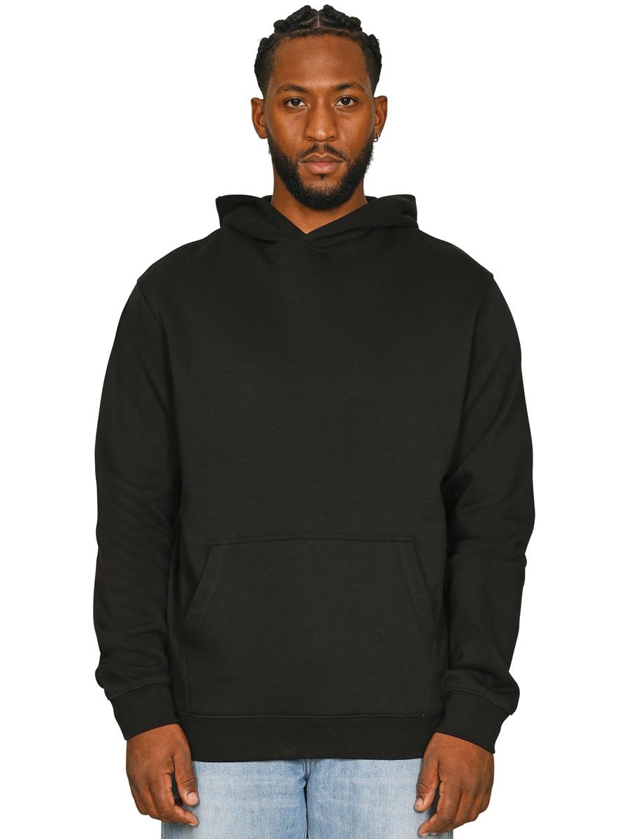 Premium Combed 280 Core Hood Tall — Black