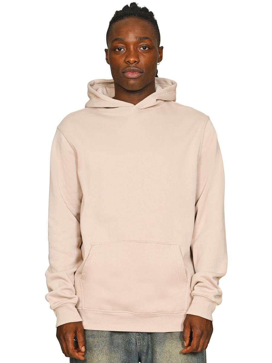 Premium Combed 280 Core Hood Tall — Sand