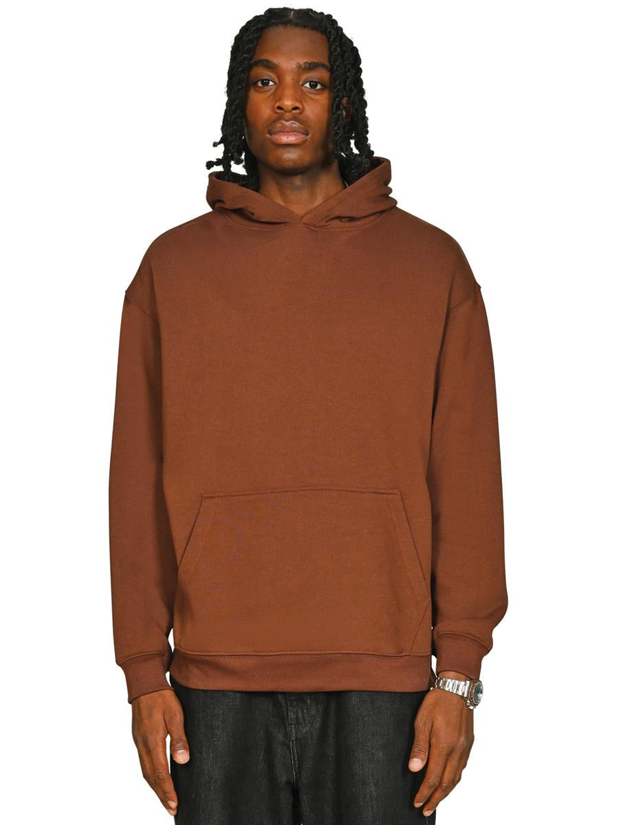 Premium Combed 280 Core Oversize Hood — Chocolate