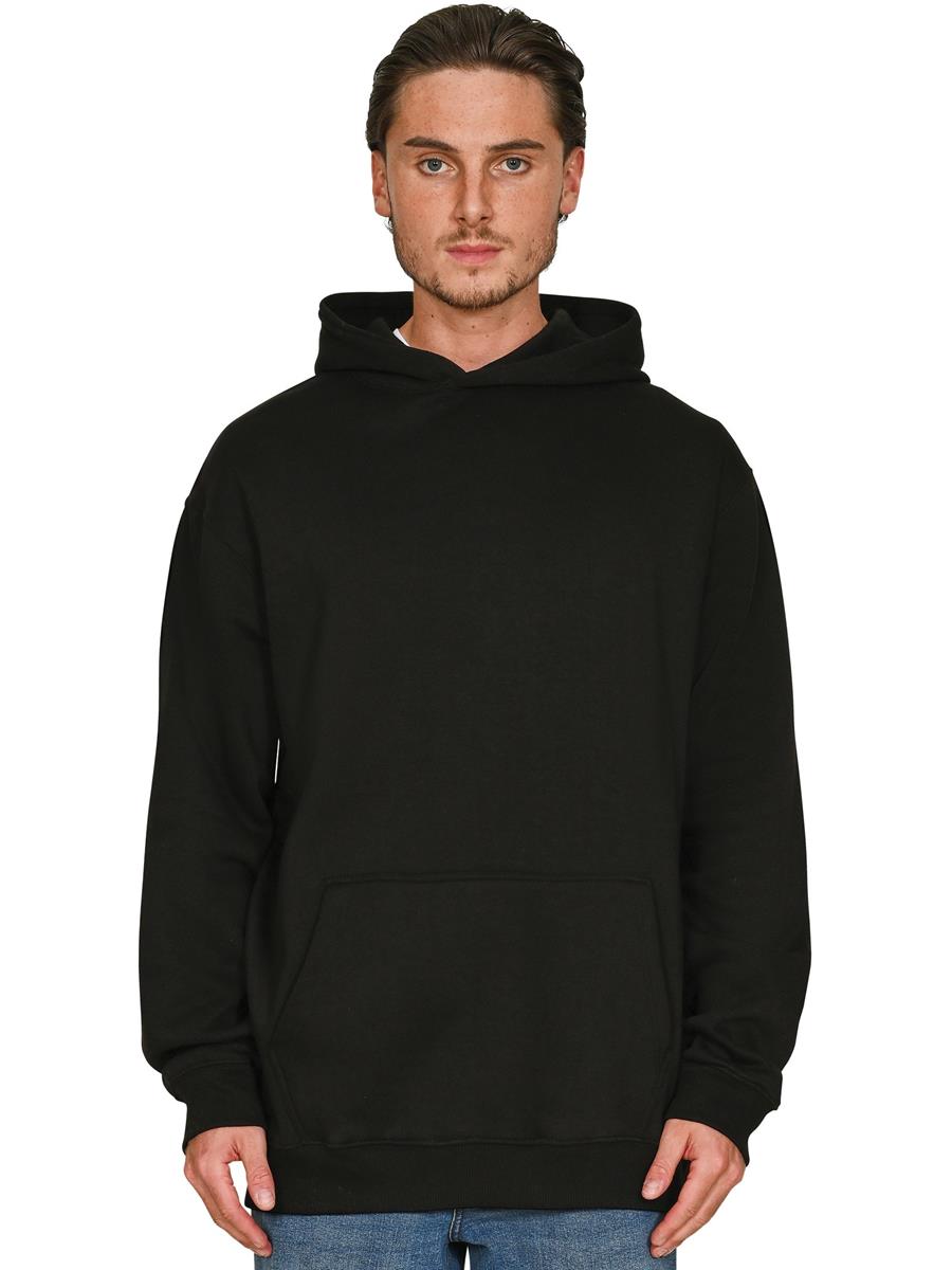 Premium Combed 280 Oversize Hood Tall — Black
