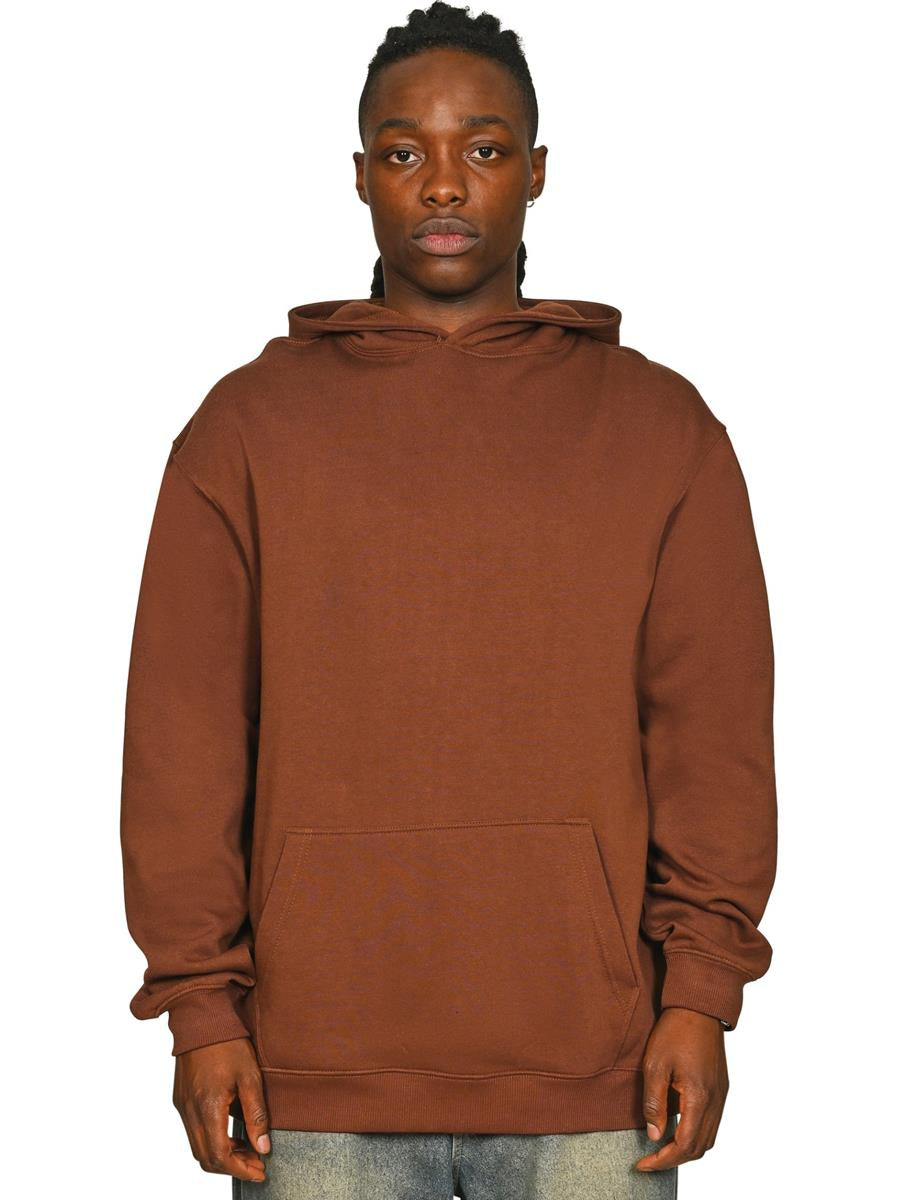 Premium Combed 280 Oversize Hood Tall — Chocolate
