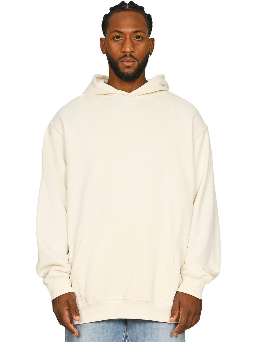 Premium Combed 280 Oversize Hood Tall — Ecru