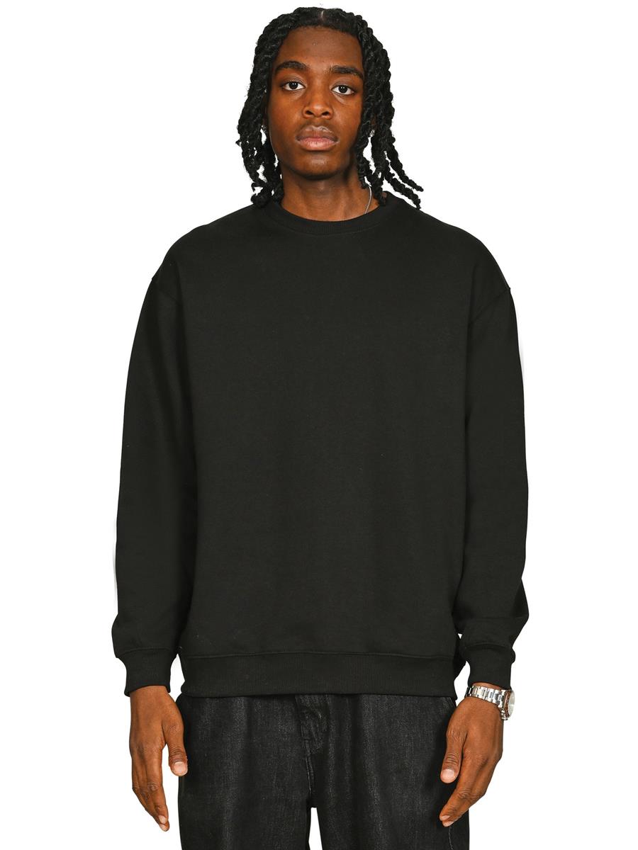 Premium Combed 280 Oversize Sweat — Black