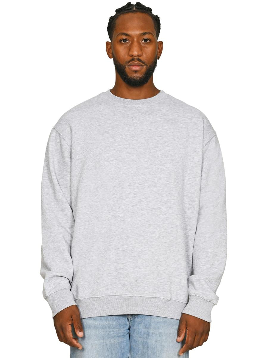 Premium Combed 280 Oversize Sweat — Heather Grey