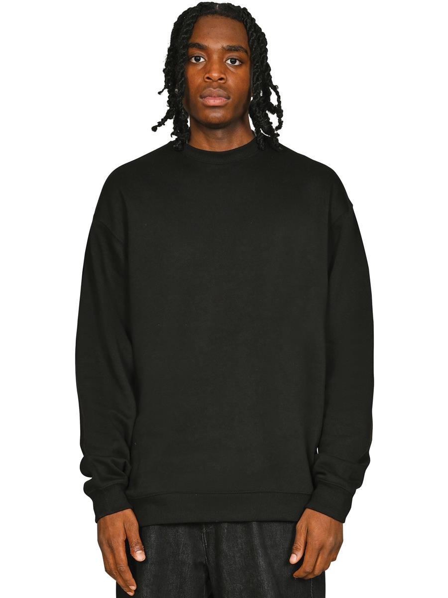 Premium Combed 280 Oversize Sweat Tall — Black