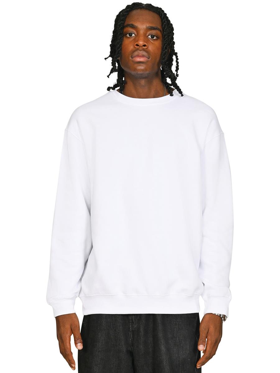 Premium Combed 280 Oversize Sweat Tall — White