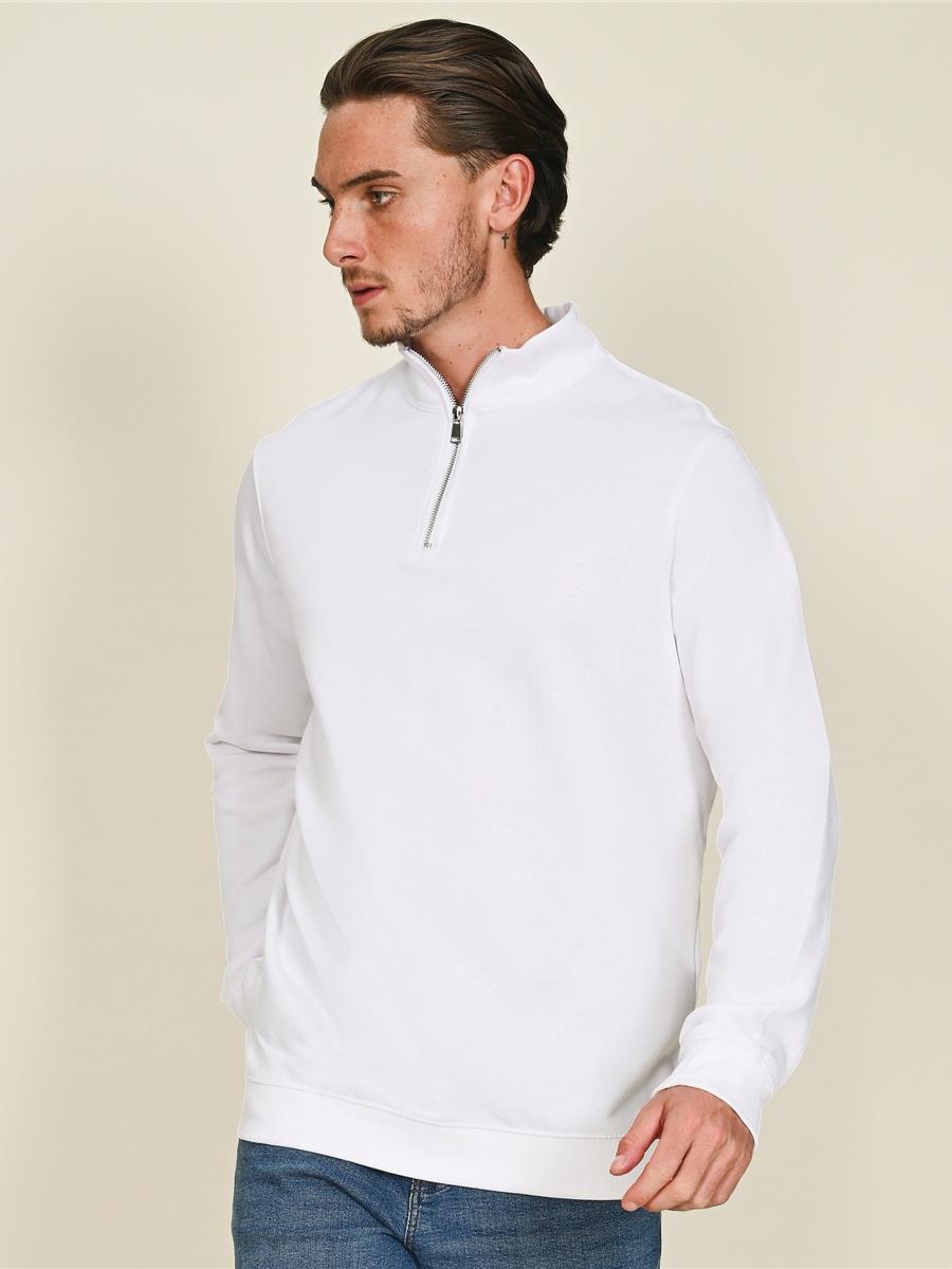 Ringspun Combed 280 Core Quarter Zip Sweat