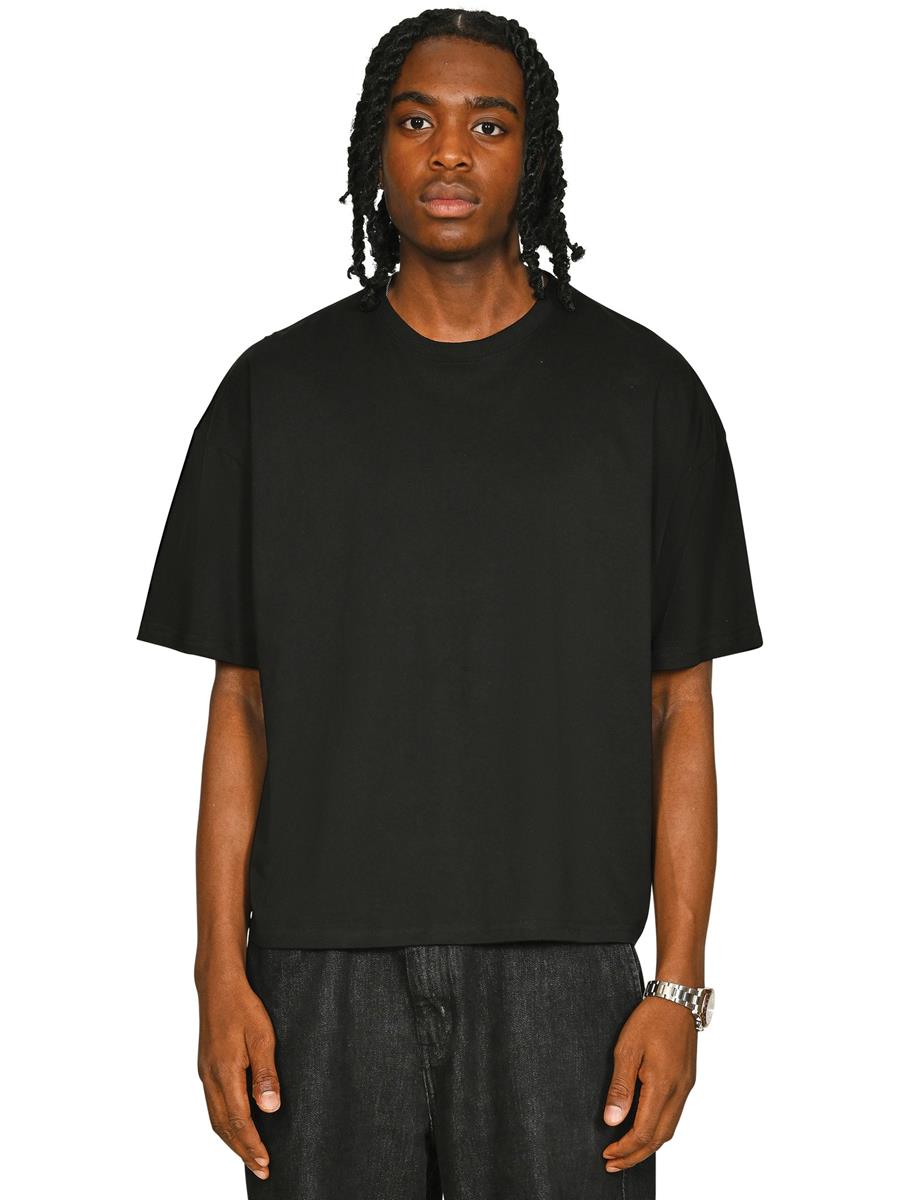 Ringspun Core 150 Boxy Oversize T — Black