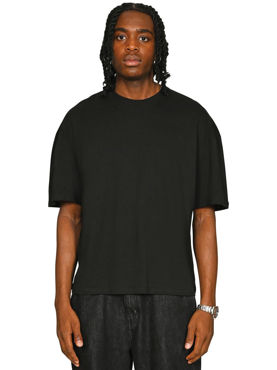 Ringspun Core 150 Boxy Oversize Tall T — Black