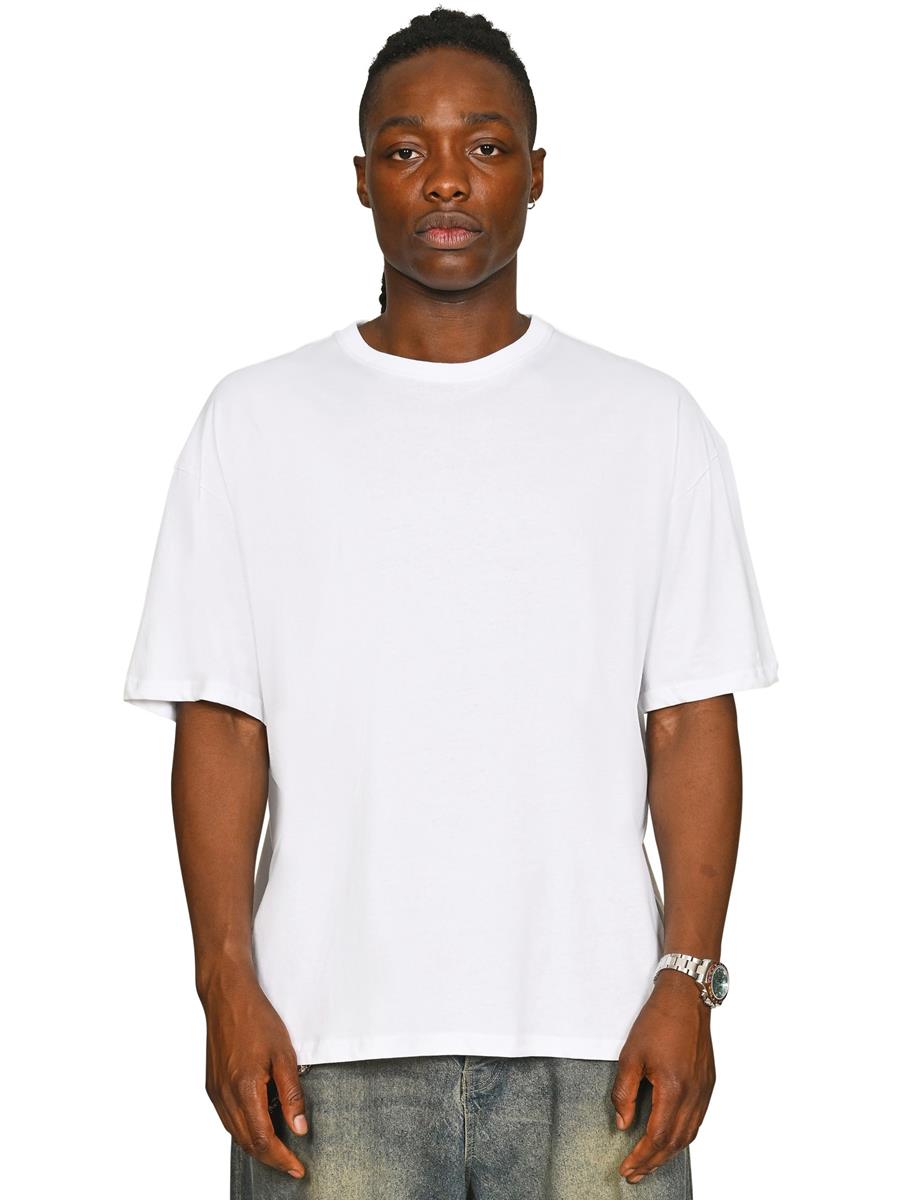 Casual Core Ringspun 150 Oversize Tee — White