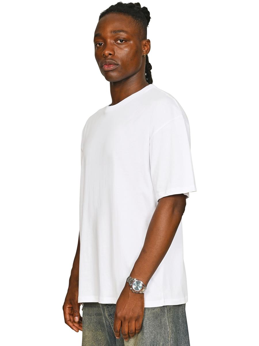 Casual Core Ringspun 150 Oversize Tee — White