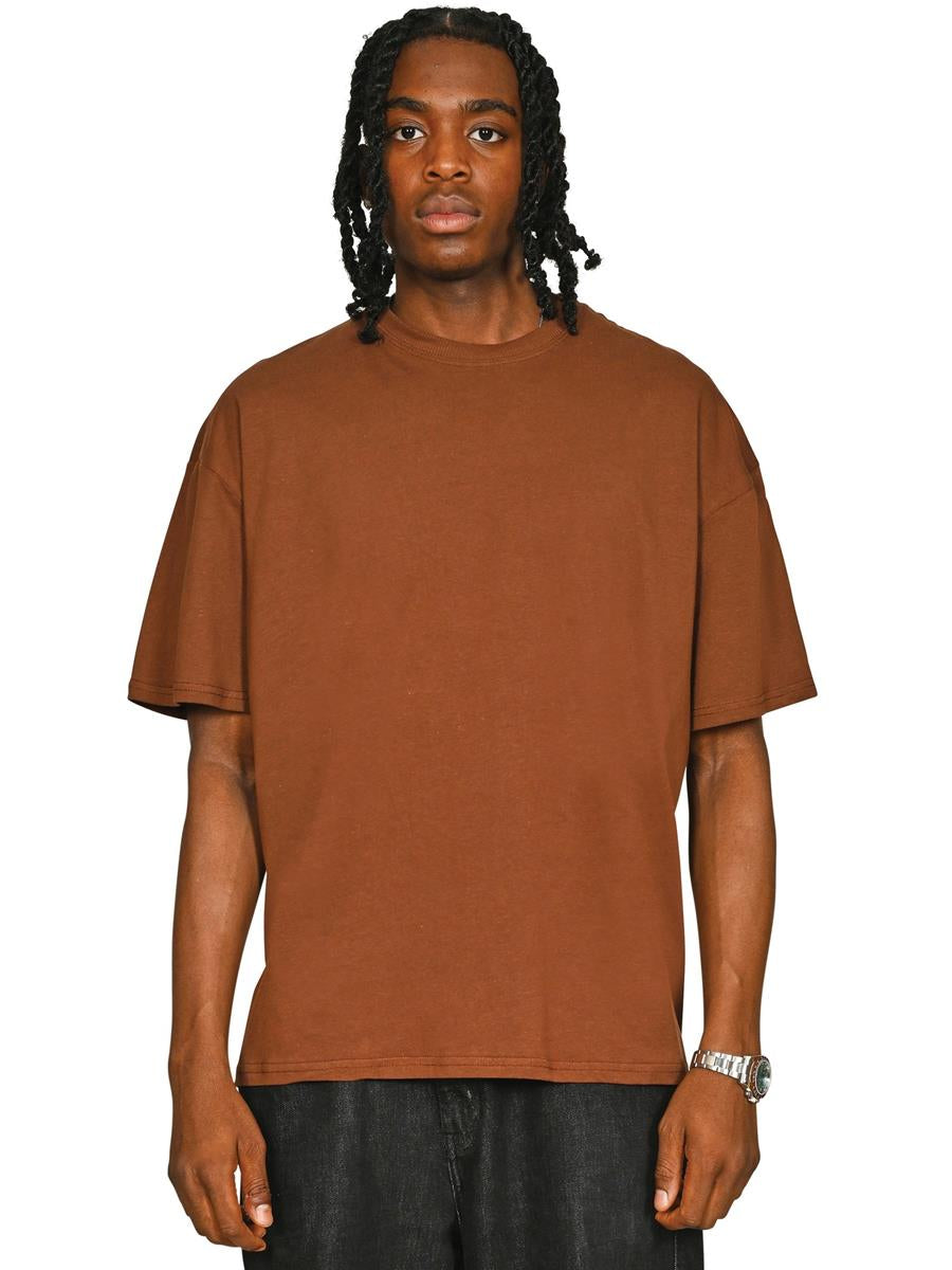 Casual Core Ringspun 150 Oversize Tee — Chocolate